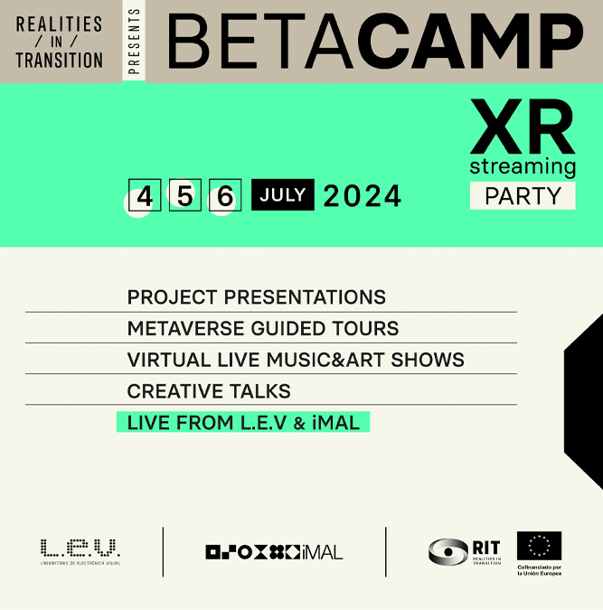 BetaCamp XR streamingPARTY